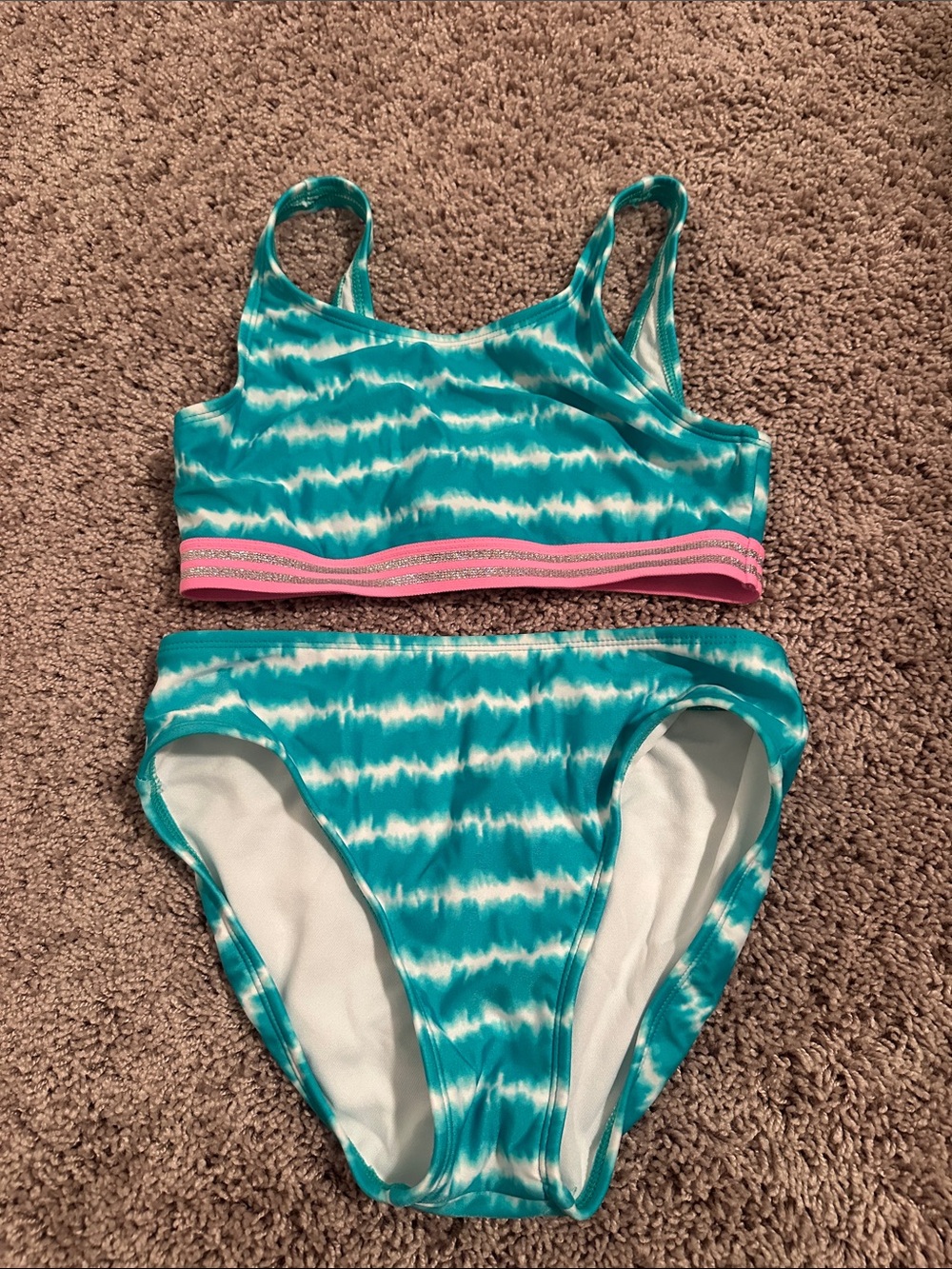Tie dye bikini size 10/12 cat & jack